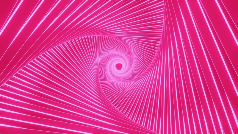 Vortex Swirling Pink Glow Bright 4K HD Wallpaper