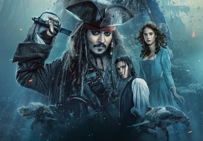 2017 Pirates of the caribbean dead men tell no tales Movie Wallpaper