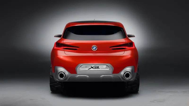 2018 Bmw X2 Concept Car Rear Wallpaper