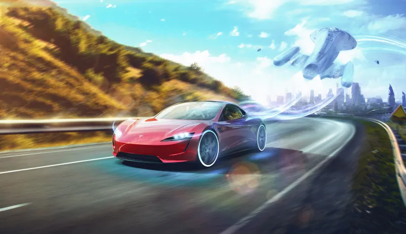 2021 Tesla Roadster 5k Wallpaper