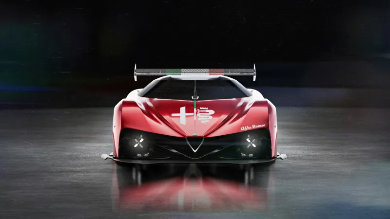 Alfa Romeo Concept Supercar 4k Wallpaper