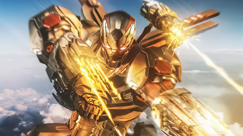 Armor Wars Tv Series James Rhodes As War Machine 4k Wallpaper