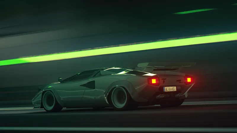 Assetto Corsa Game Lamborghini Countach 5k Wallpaper