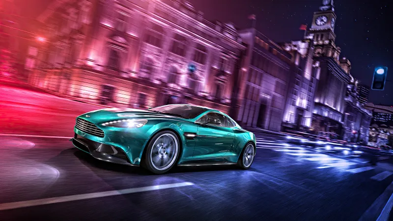 AstonMartin Vanquish 4k Wallpaper