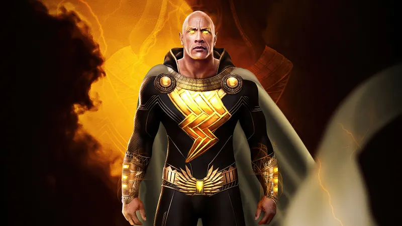 Black Adam Poster Design 4k Wallpaper