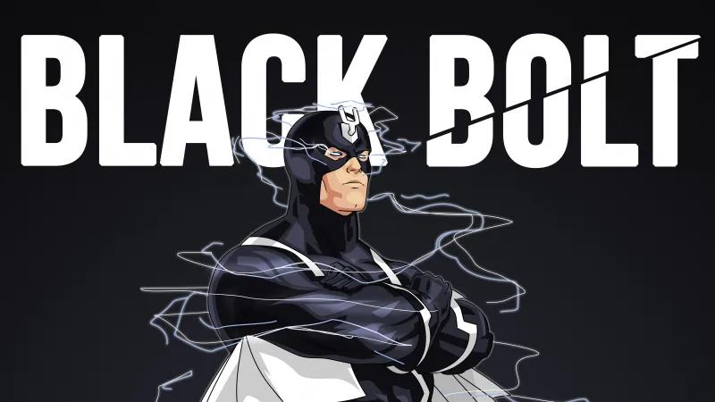 Black Bolt Wallpaper