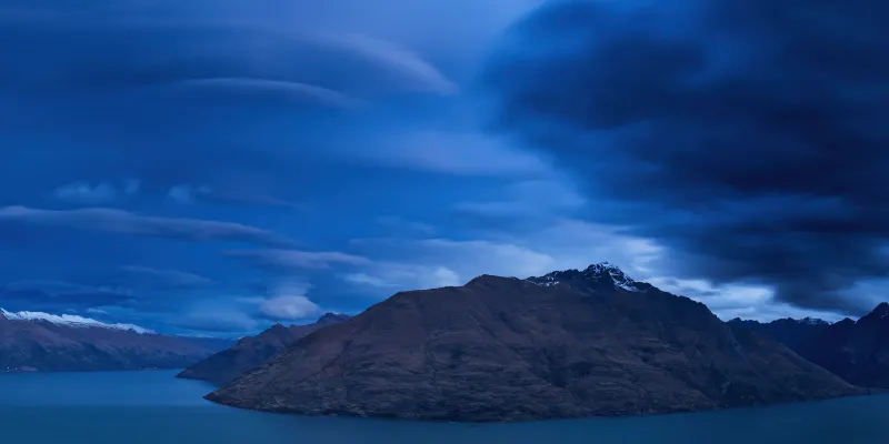 Blue Hour New Zealand Mountains 4k Wallpaper