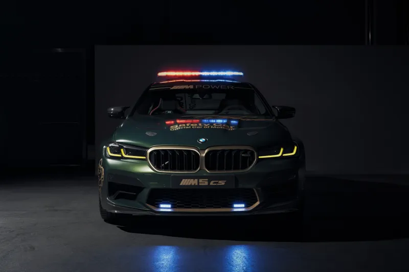 BMW M5 CS MotoGP Safety Car 2021 Wallpaper