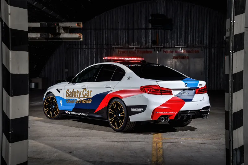 Bmw M5 Motogp Safety Car 4k Wallpaper