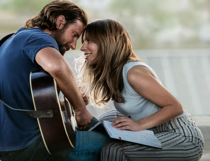 Bradley Cooper And Lady Gaga In A Star Is Born Wallpaper