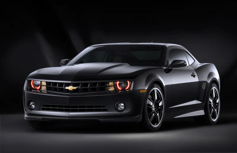 Chevrolet Camaro Black Concept Wallpaper