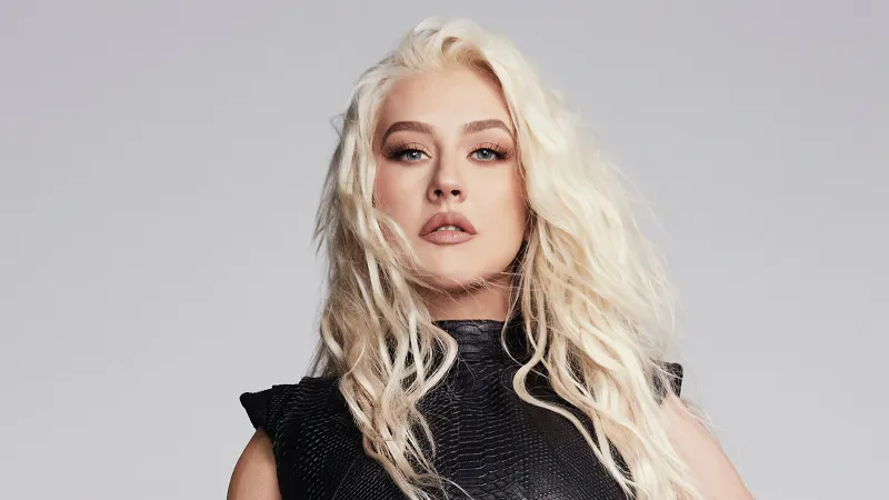 Christina Aguilera Health Magazine 4k Wallpaper