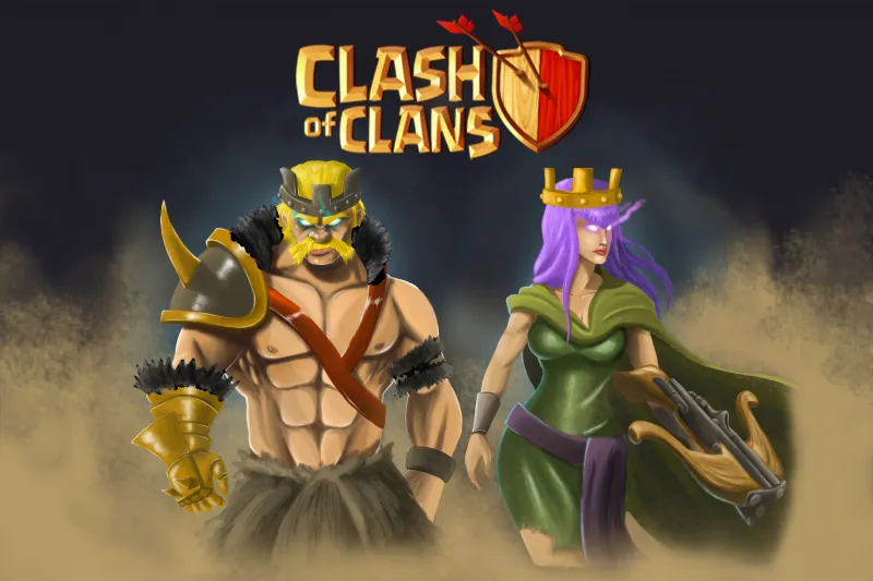 Clash Of Clans 4k Wallpaper