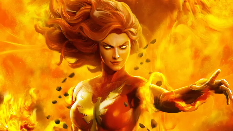 Dark Phoenix Art Wallpaper