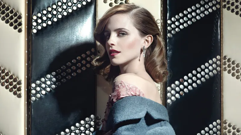 Emma Watson W Magazine 2021 Wallpaper