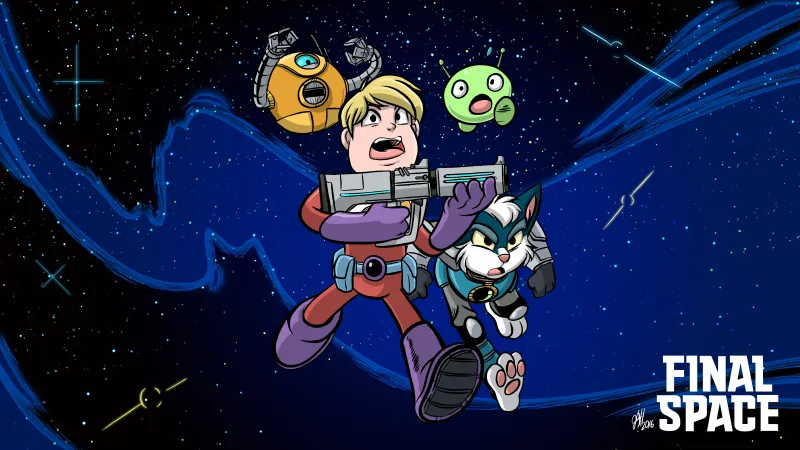 Final Space Netflix Tv Series Artwork Wallpaper