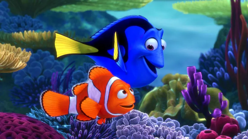 Finding Nemo Fishes Wallpaper