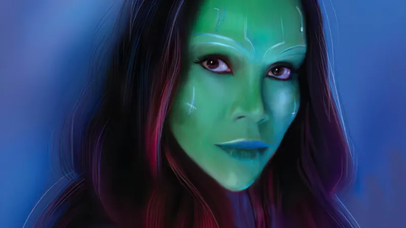 Gamora Fanart Wallpaper