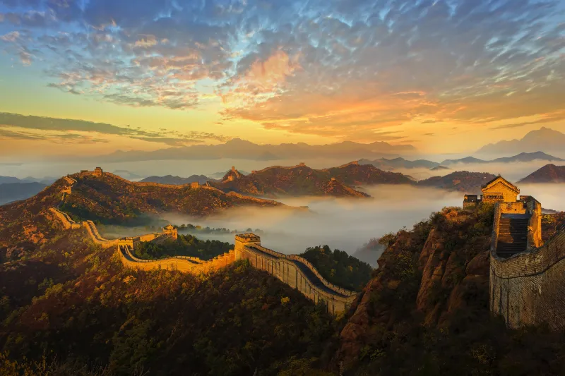 Great Wall Of China 4k Wallpaper