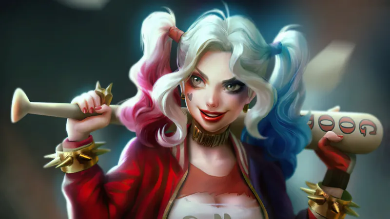 Harley Quinn Dadys Lil Monster 4k Wallpaper