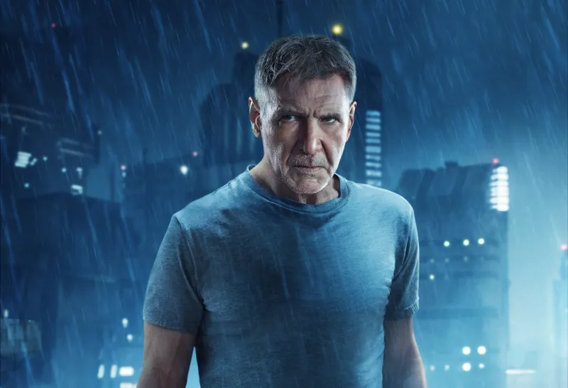 Harrison Ford As Rick Deckard Blade Runner 2049 4k Wallpaper