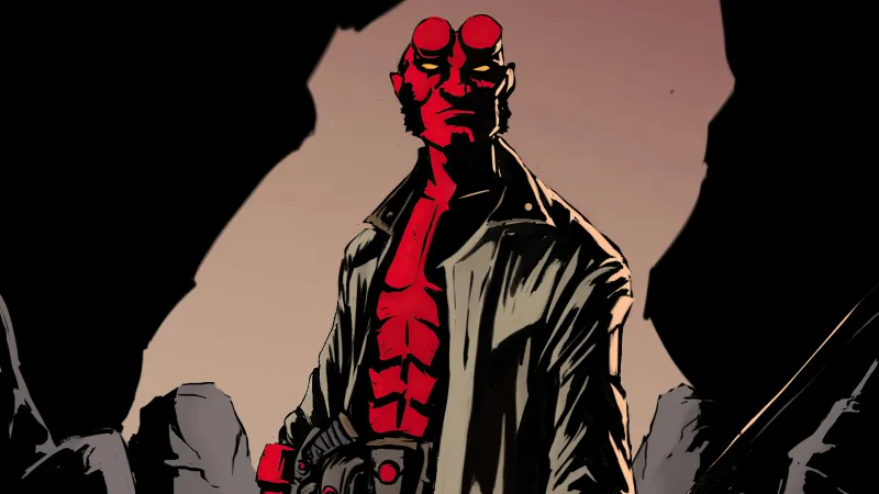 Hellboy Cover 5k Wallpaper