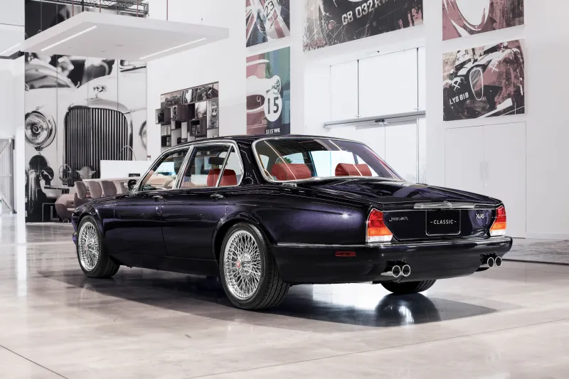 Jaguar XJ6 By Jaguar Land Rover Classic Rear Wallpaper