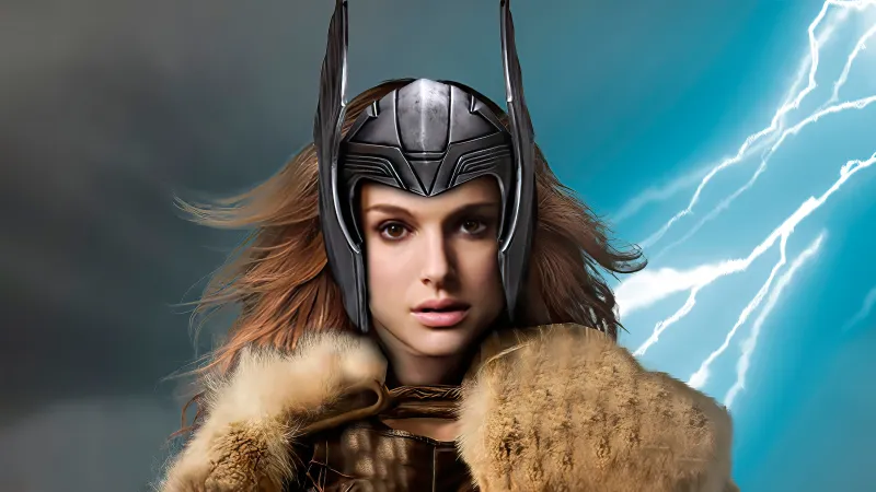 Jane Foster Viking Thor Wallpaper