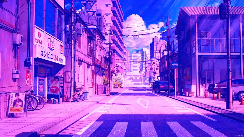 Japenese Street 4k Wallpaper