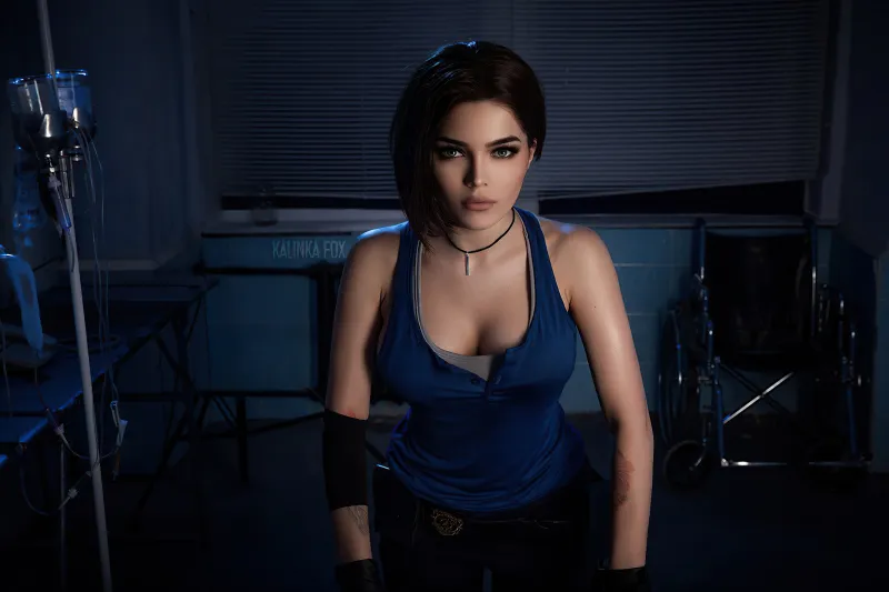 Jill Resident Evil Cosplay Wallpaper