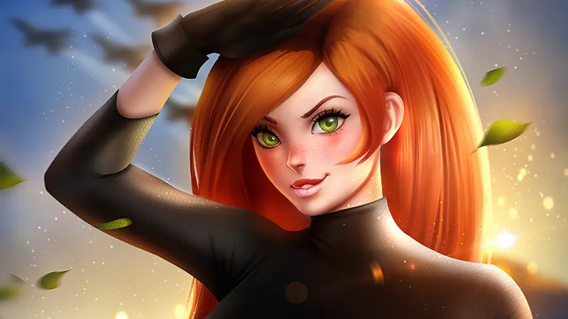 Kim Possible Classic Outfit Wallpaper