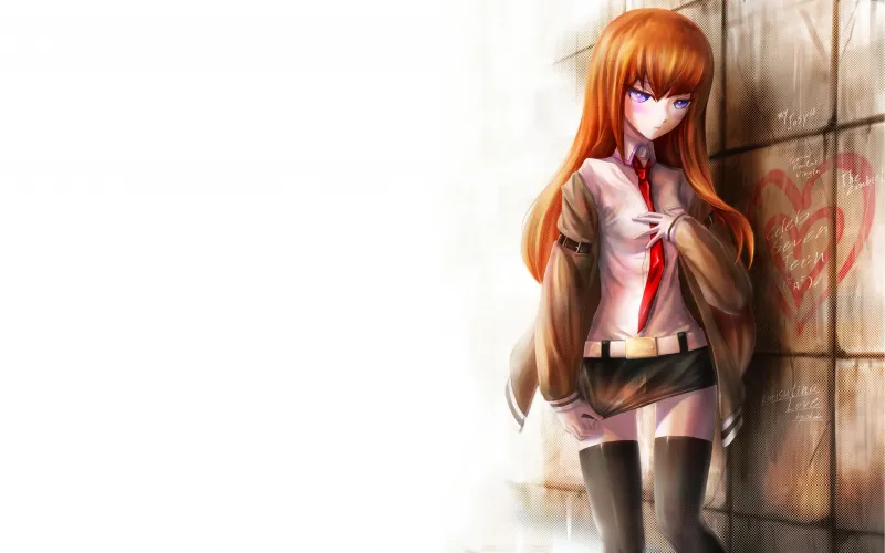 Kurisu Makise Steins Gate Wallpaper