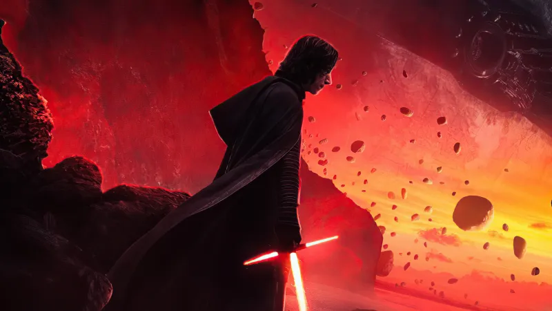 Kyloren Star Wars Lightsaber Wallpaper