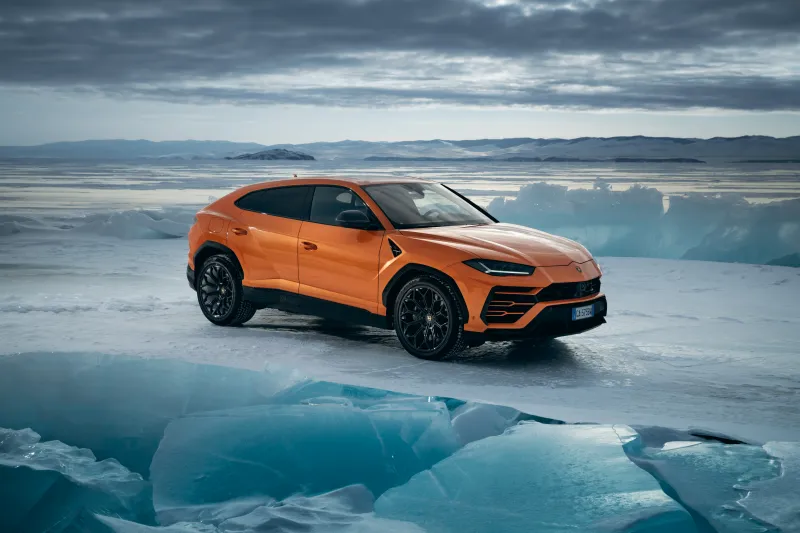 Lamborghini Urus Pearl Capsule Orange 8k Wallpaper