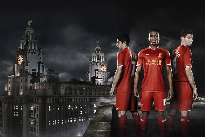 Liverpool FC Daniel Sturridge Luis Suarez Steven Gerrard Wallpaper