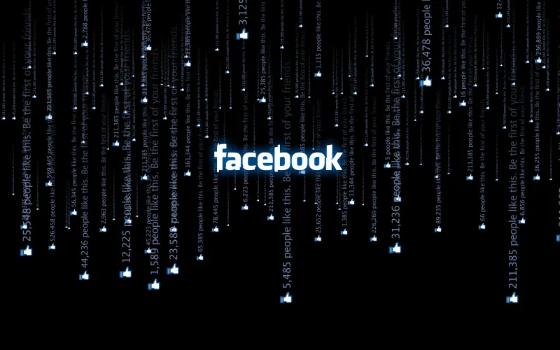 Matrix of Facebook Wallpaper