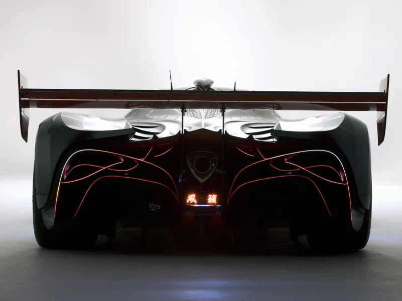 Mazda Furai Concept Sport Car Rear View Wallpaper