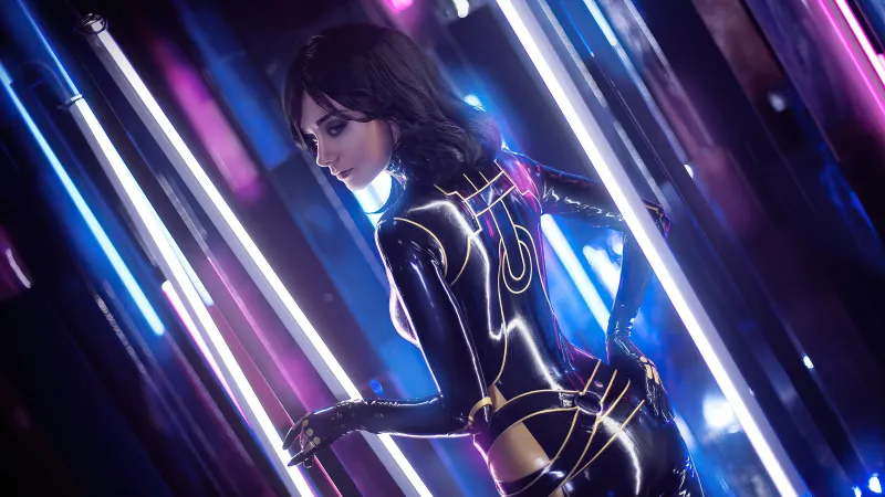 Miranda Lawson Mass Effect Cosplay Girl 4k Wallpaper