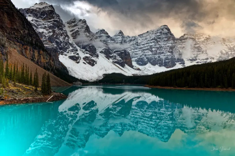 Moraine Canada Lake Wallpaper