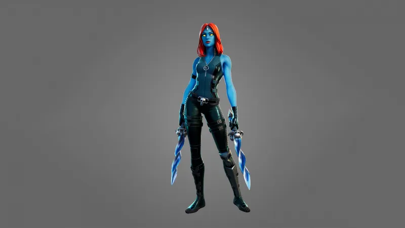 Mystique Fortnite Season 4 Wallpaper