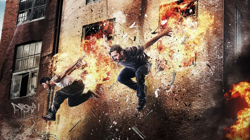 Paul Walker David Belle Brick Mansions Wallpaper