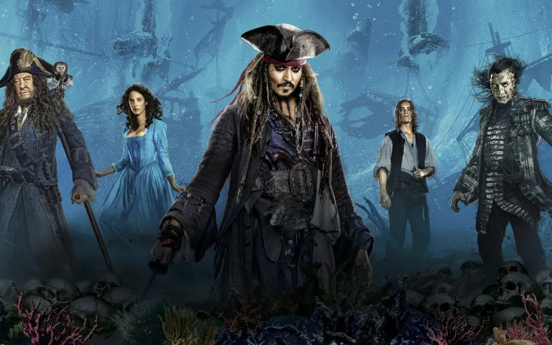 Pirates Of The Caribbean Dead Men Tell No Tales 4k Wallpaper