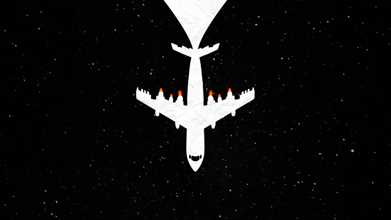 Planes Dark Black Minimal 4k Wallpaper