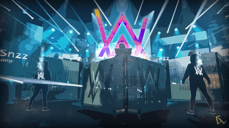 Play It Dj Alan Walker 4k Wallpaper