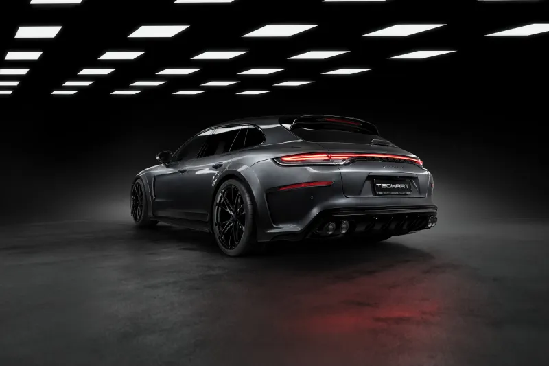 Porsche Panamera Techart 2021 5k Wallpaper