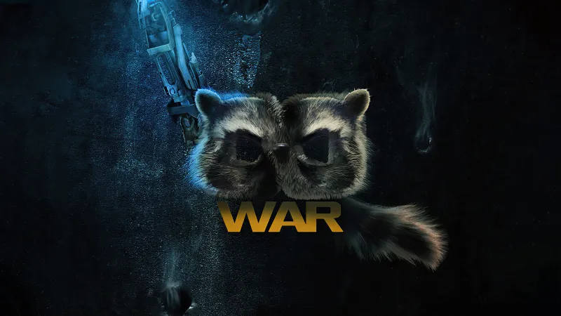 Rocket Raccoon Guardians Of The Galaxy Vol 3 Wallpaper