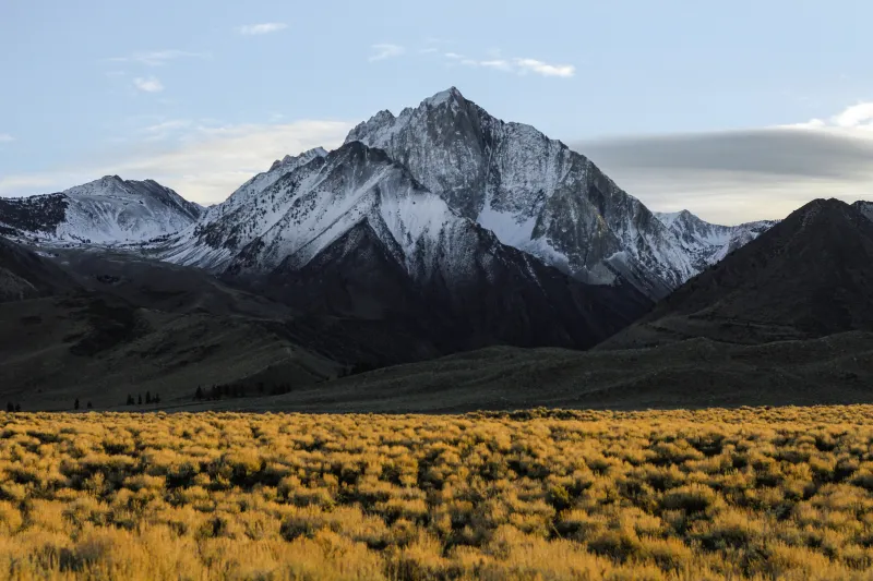 Sierra Nevada Range In Summer Wallpaper