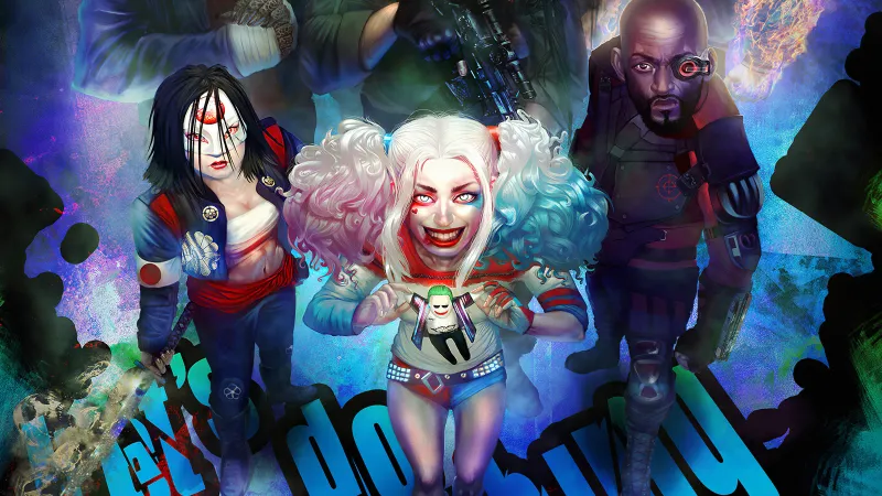 Suicide Squadart4k Wallpaper