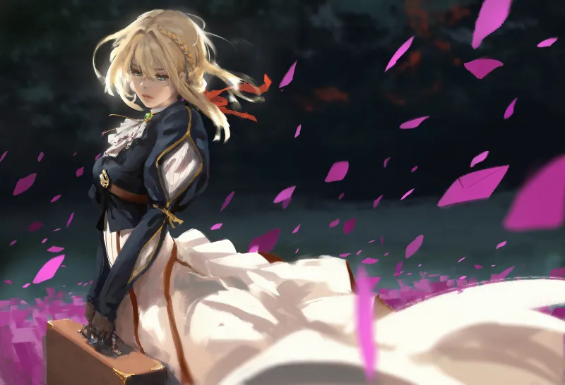 Violet Evergarden Fanart 4k Wallpaper