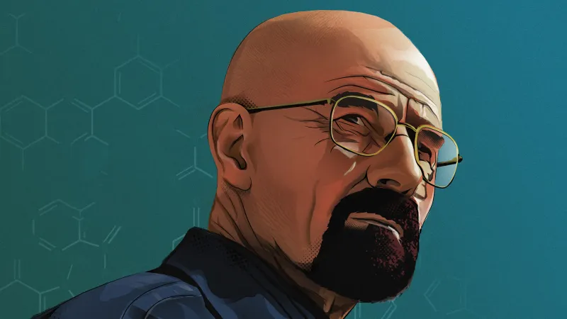 Walter White In Breaking Bad 4k Artwork Wallpaper